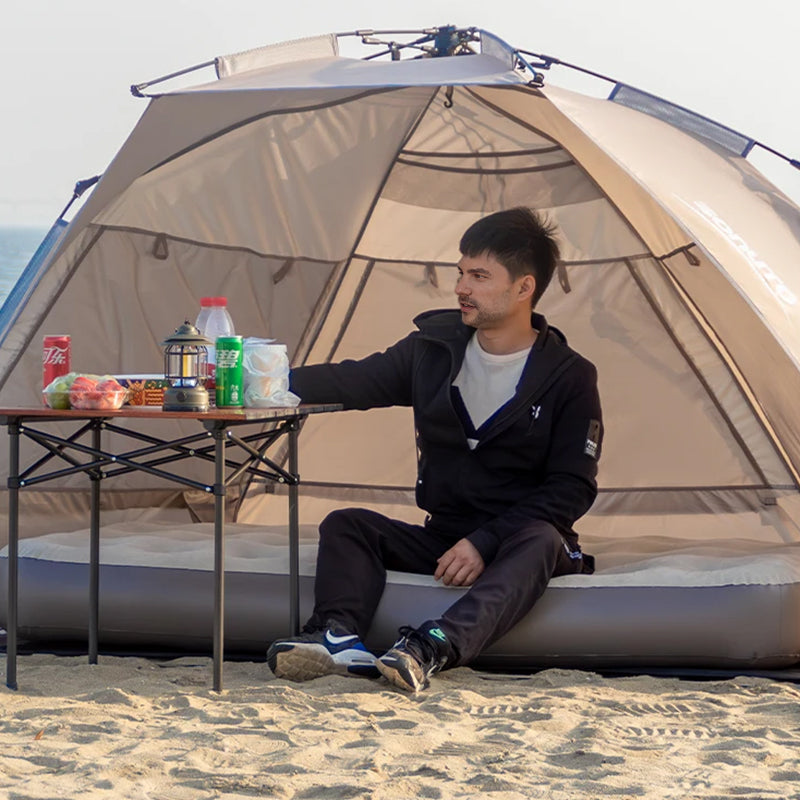 3-4 Person One-Touch Beach & Camping Tent – UV-Resistant, Quick Setup