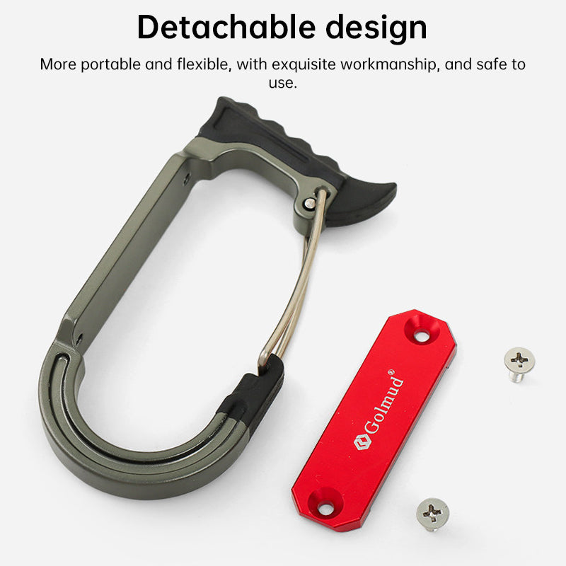 Arborist Climbing Harness with Quickdraw Carabiners for Rock Climbing & High-Altitude Rescue
