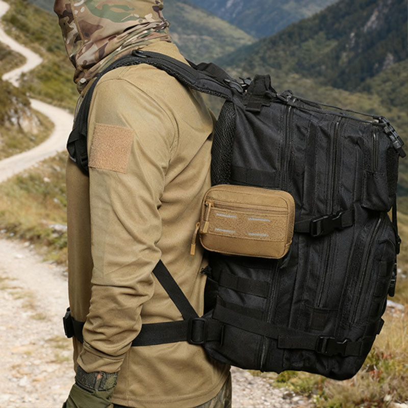 MOLLE Tactical Waist Pack, Multifunctional EDC Admin Pouch for Outdoor & Hunting