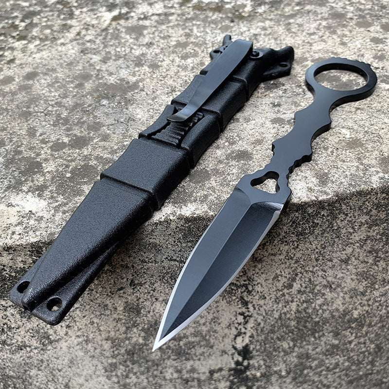 BM Butterfly 176 Small Straight Knife Outdoor Fishing Portable High Hardness Sharp Survival Knife