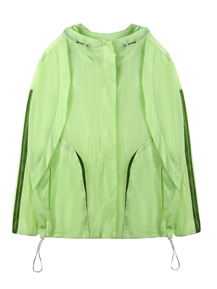Outdoor sun protection suit breathable thin jacket