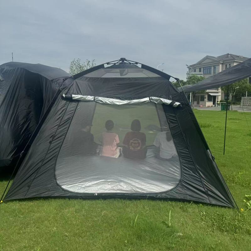 Quick-Open Automatic Camping Tent – 4-Season, No-Setup, Portable