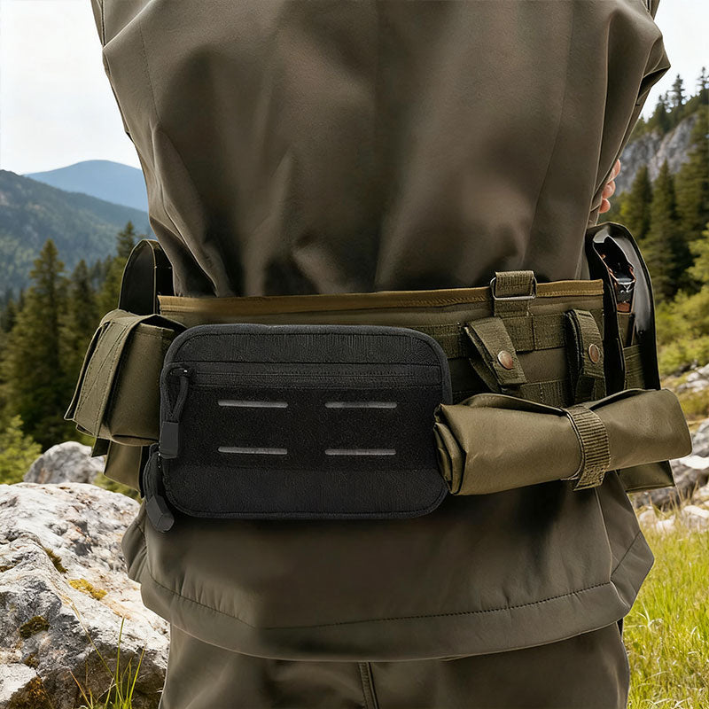 MOLLE Tactical Waist Pack, Multifunctional EDC Admin Pouch for Outdoor & Hunting