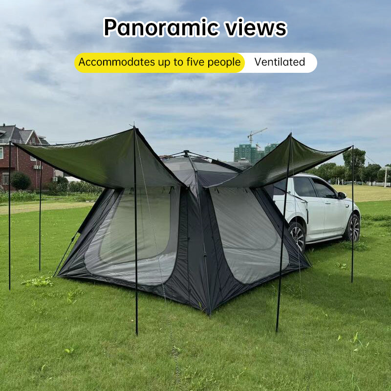 Quick-Open Automatic Camping Tent – 4-Season, No-Setup, Portable