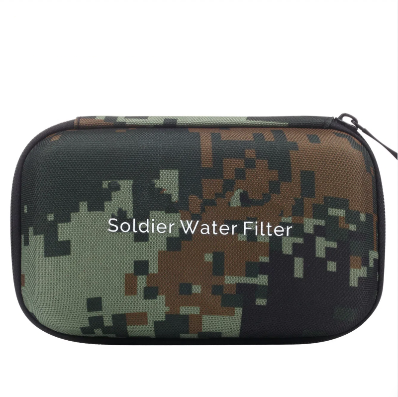 Portable Pump Water Filter for Camping, Hiking & Emergency Survival